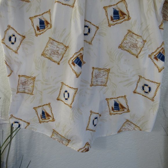 Natural Issue Shirt Sz L Nautical Sailboat Canada - Picture 9 of 14